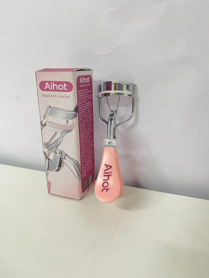 Aihot Eyelash Curler - Pink Handle for Effortless Salon-Level Curls