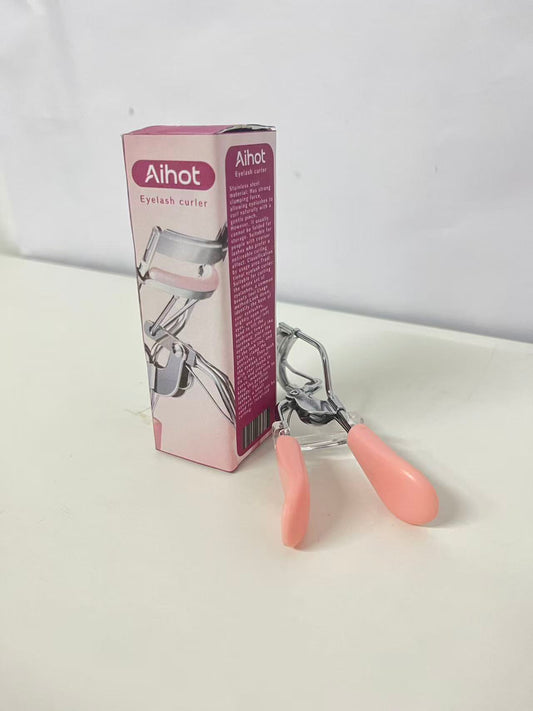 Aihot Eyelash Curler - Pink Handle for Effortless Salon-Level Curls