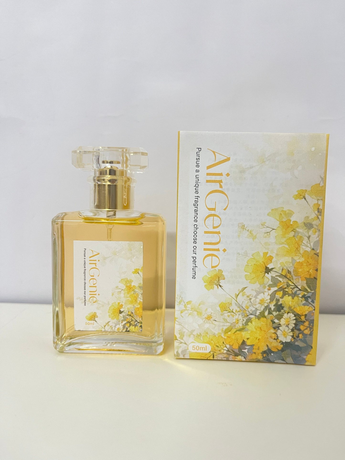 AirGenie Yellow Floral Fragrance Natural & Fresh Atmosphere Perfume