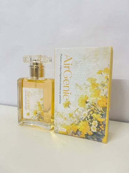 AirGenie Yellow Floral Fragrance Natural & Fresh Atmosphere Perfume