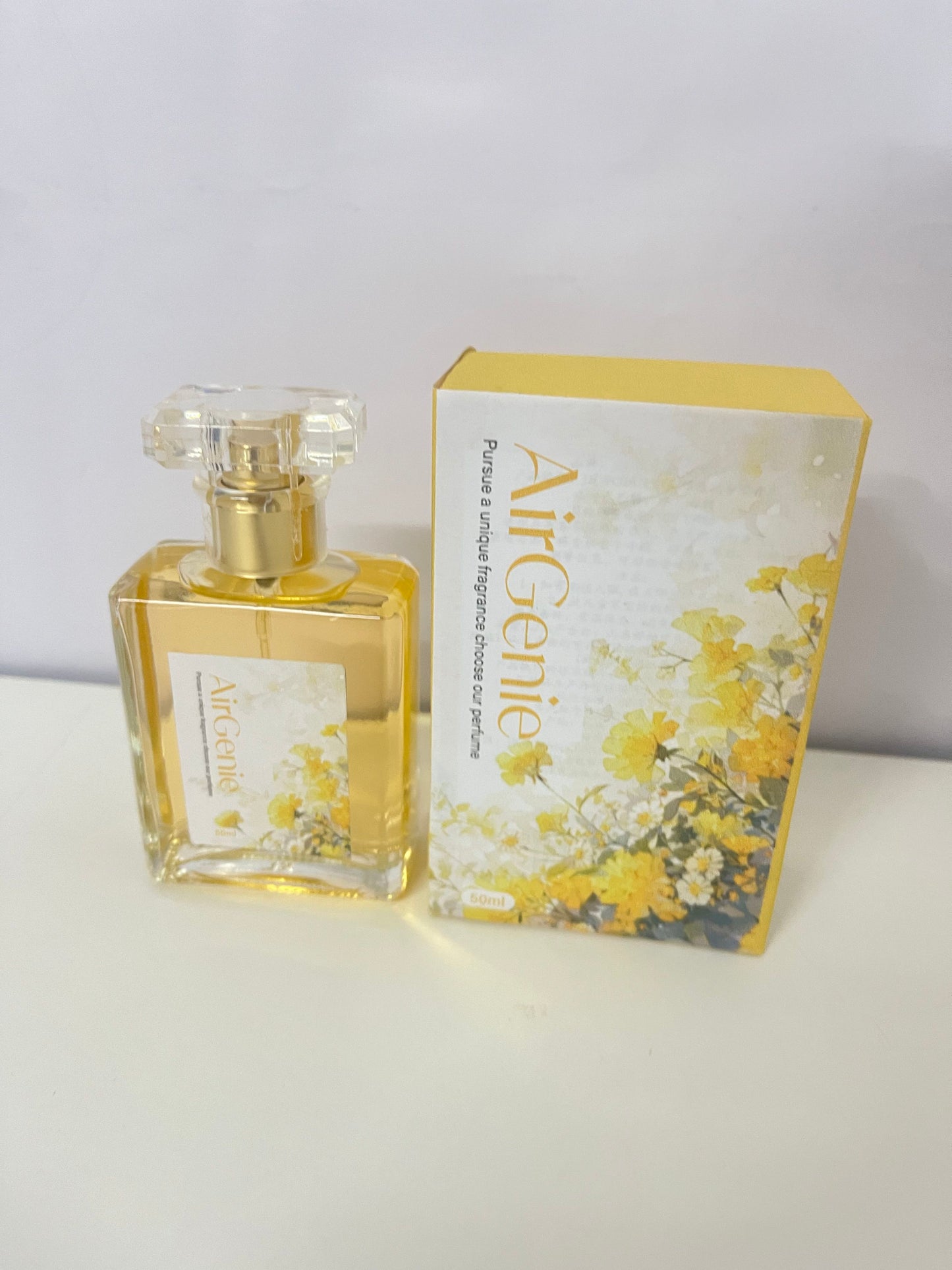 AirGenie Yellow Floral Fragrance Natural & Fresh Atmosphere Perfume