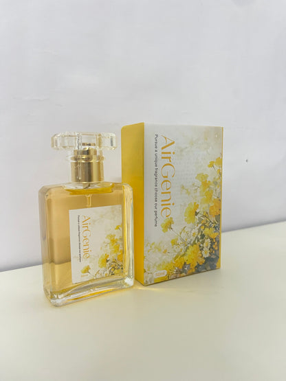 AirGenie Yellow Floral Fragrance Natural & Fresh Atmosphere Perfume