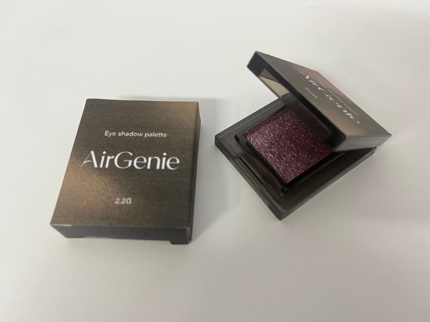 AirGenie Burgundy Shimmer Single Eyeshadow Highlight Item for Atmosphere Eye Makeup