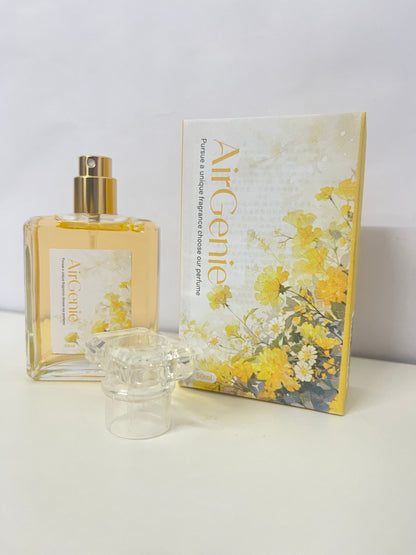 AirGenie Yellow Floral Fragrance Natural & Fresh Atmosphere Perfume