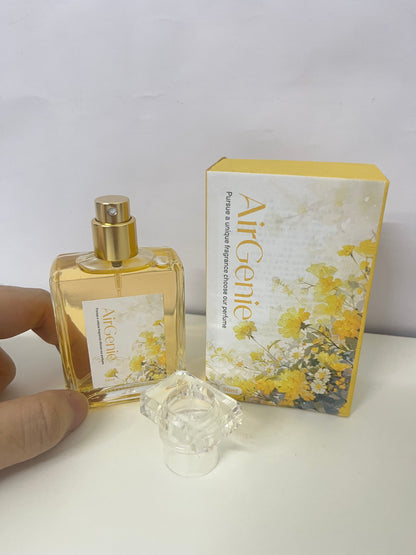 AirGenie Yellow Floral Fragrance Natural & Fresh Atmosphere Perfume