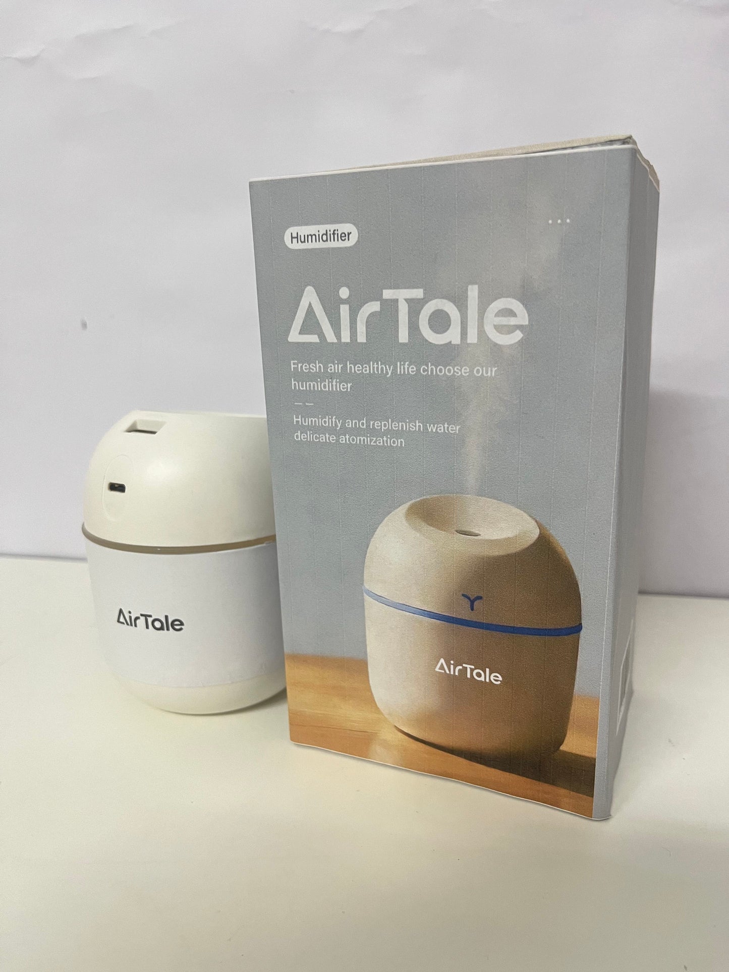 [AirTale Humidifiers]——AirTale Mini Desktop Humidifier - Portable USB Quiet Mist Hydrator