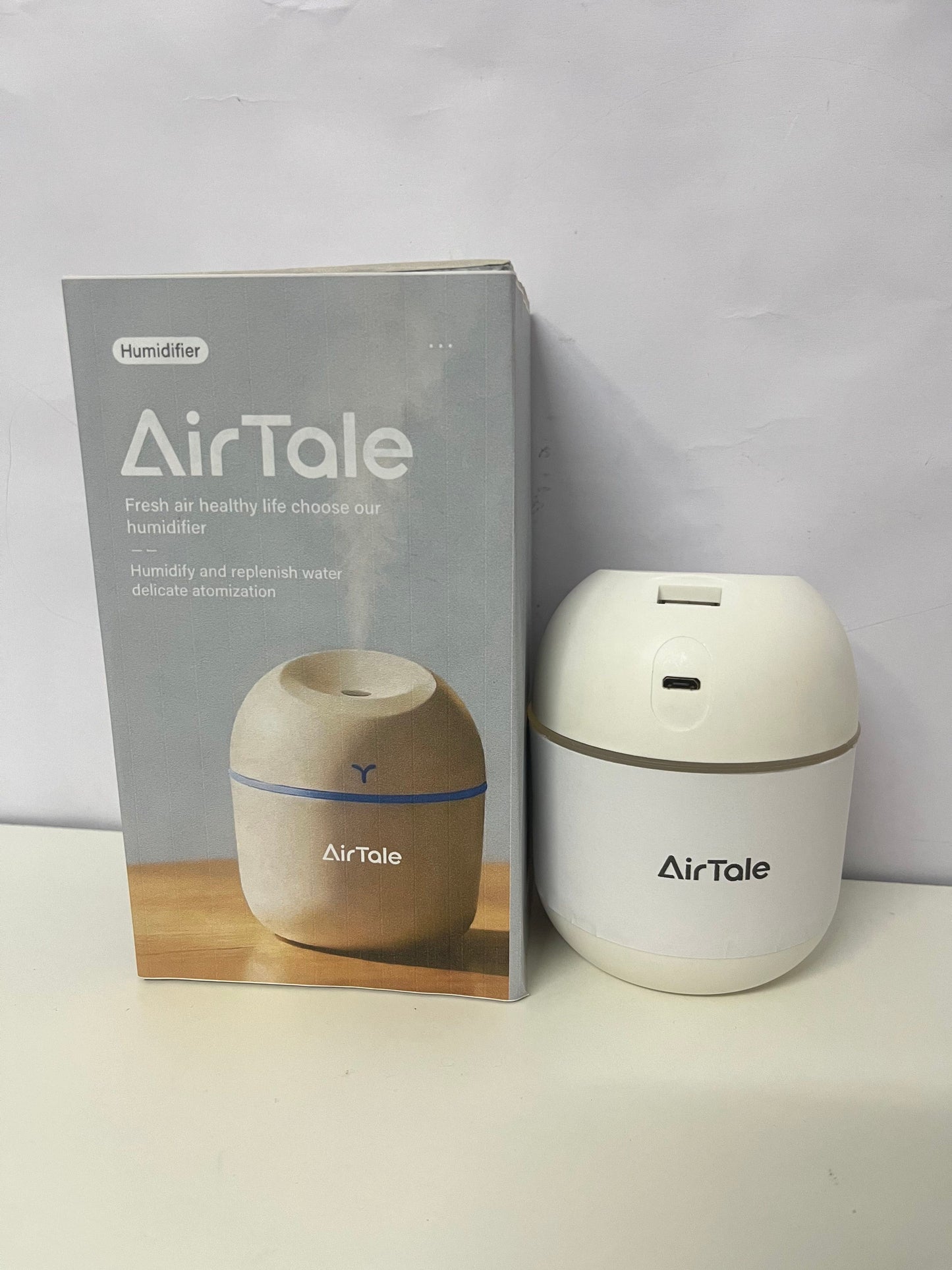 [AirTale Humidifiers]——AirTale Mini Desktop Humidifier - Portable USB Quiet Mist Hydrator