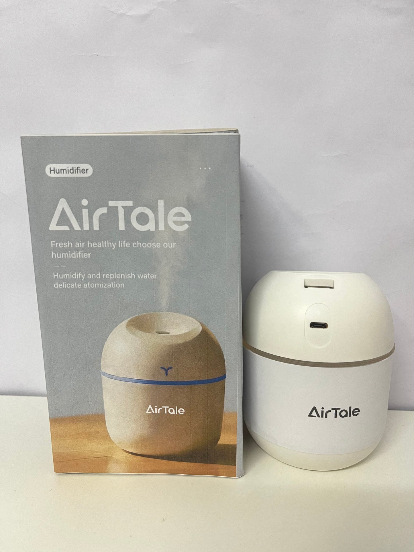 [AirTale Humidifiers]——AirTale Mini Desktop Humidifier - Portable USB Quiet Mist Hydrator