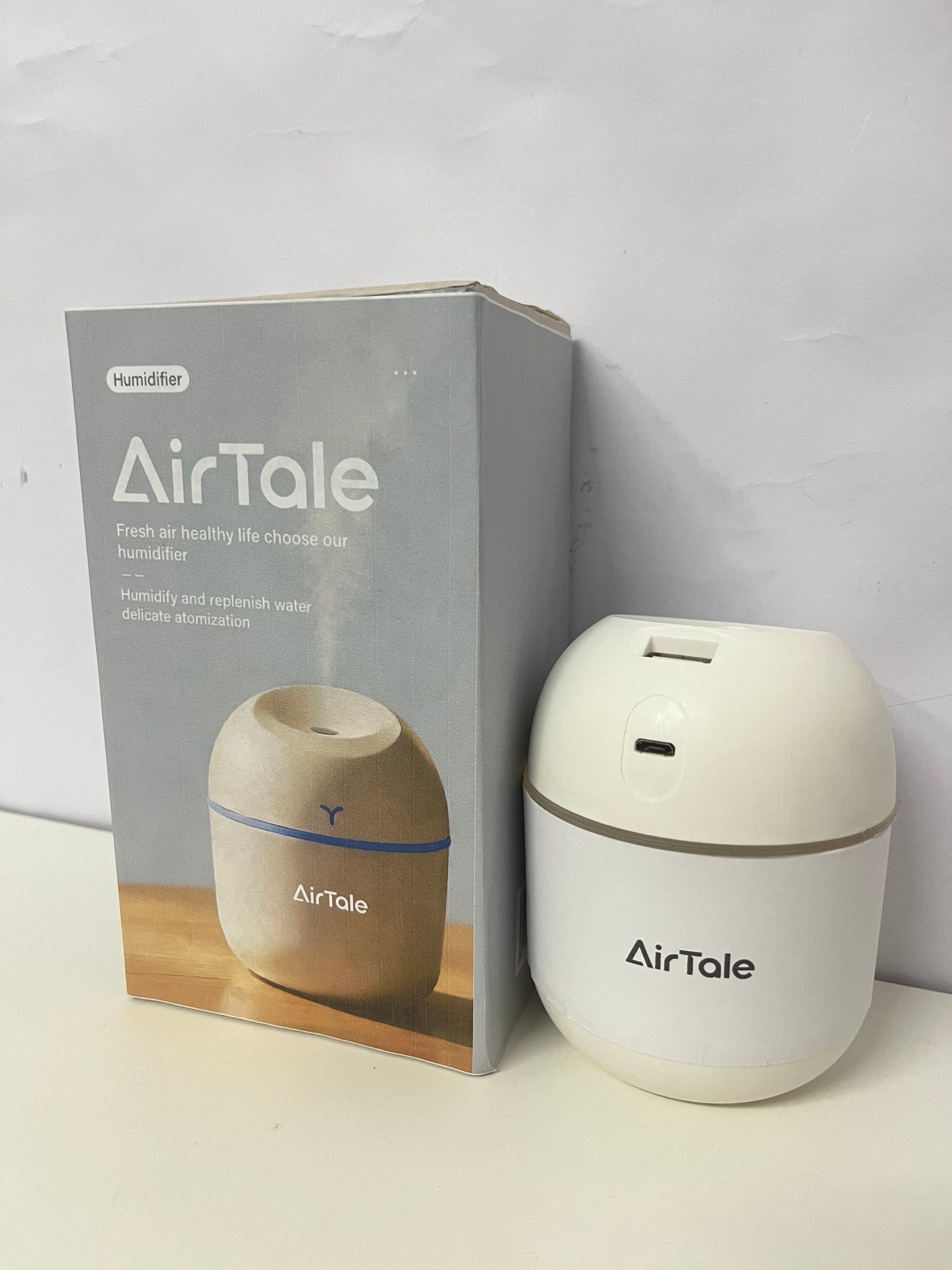 [AirTale Humidifiers]——AirTale Mini Desktop Humidifier - Portable USB Quiet Mist Hydrator