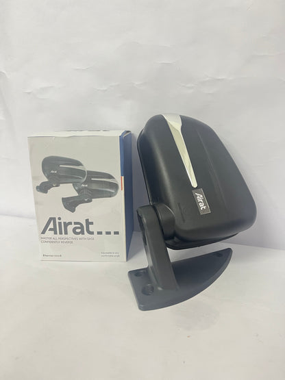 Airat Car Rearview Mirrors, Interior Clip-on Panoramic Trapezoid Rear View Mirror for Car, Wide Viewing Range, Universal Use for Vehicles