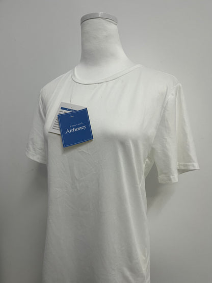 Airhoney Mens Mock Turtleneck T Shirts Short Sleeve Cotton Basic Undershirt Relaxed Fit Lightweight Solid Pullover Tops