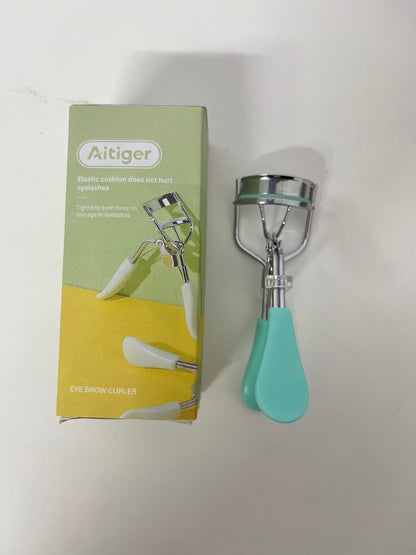 Aitiger Eyelash Curler with Elastic Cushion - Natural Curling, Lash-Friendly, Long-Lasting Makeup Essential