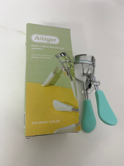 Aitiger Eyelash Curler with Elastic Cushion - Natural Curling, Lash-Friendly, Long-Lasting Makeup Essential