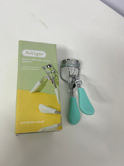 Aitiger Eyelash Curler with Elastic Cushion - Natural Curling, Lash-Friendly, Long-Lasting Makeup Essential