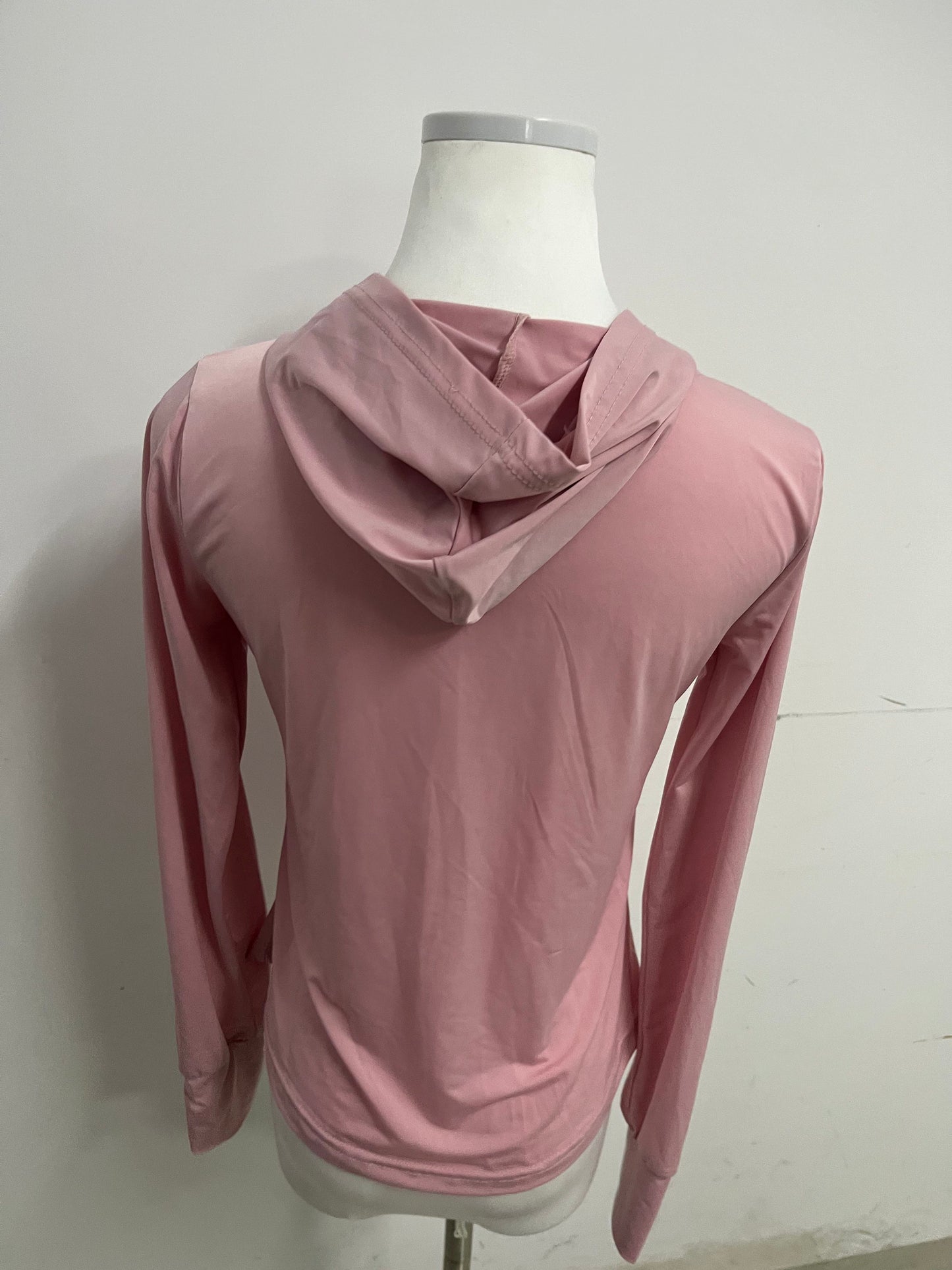 Albart Pink Tracksuit - Hooded Sun Protection with Zip-Up Design