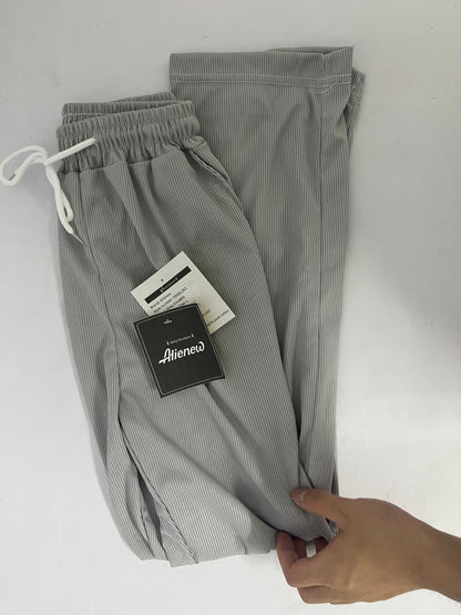 Alienew 90 Degree By Reflex Lightweight Jogger Full Length Side Pocket Slim Fit Pant with Drawstring