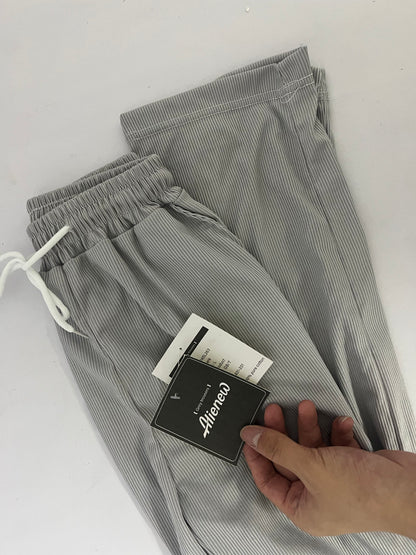 Alienew 90 Degree By Reflex Lightweight Jogger Full Length Side Pocket Slim Fit Pant with Drawstring