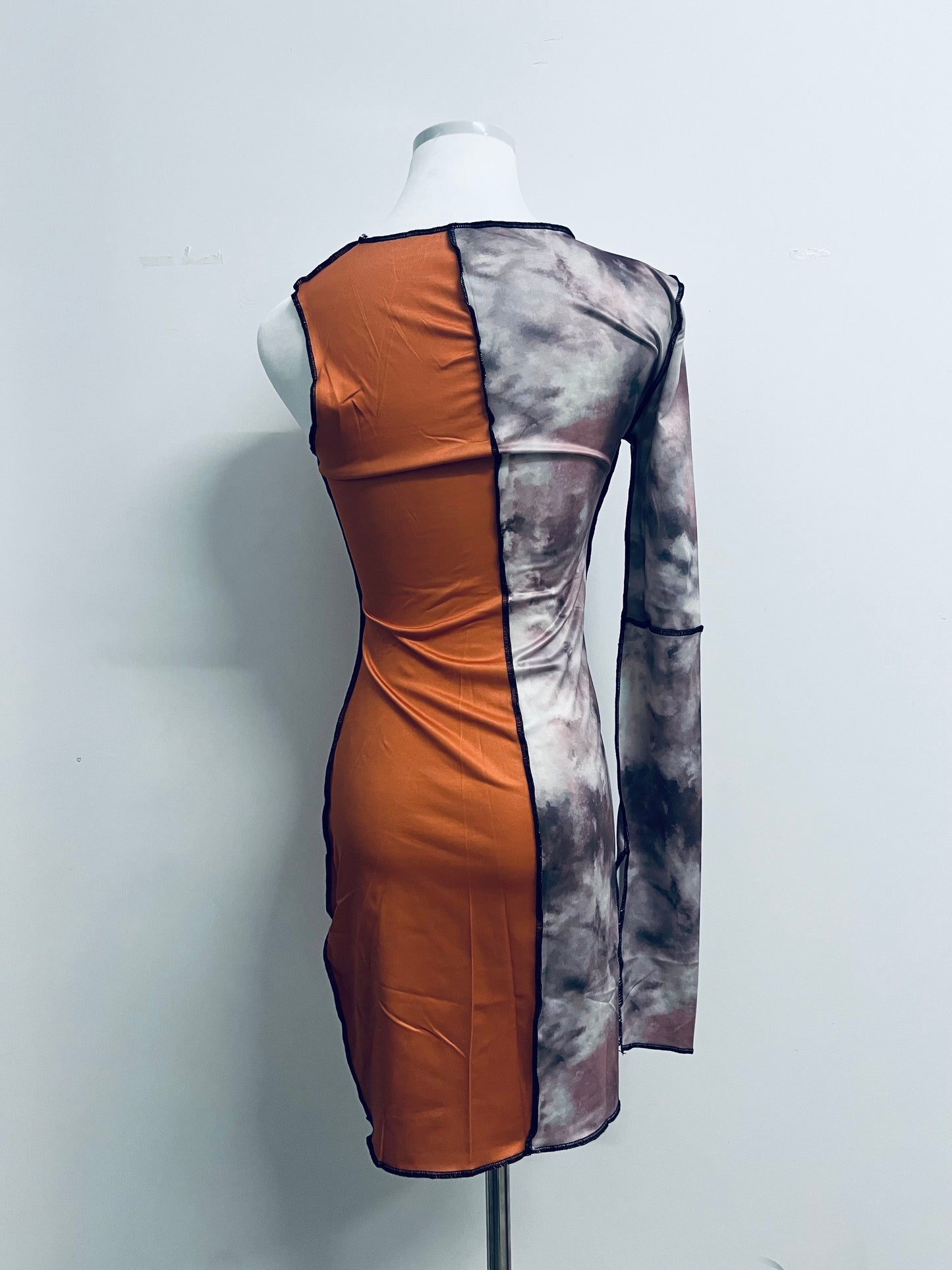 AllOXYGEN Orange Dress for Women, Womens  Fall Dress