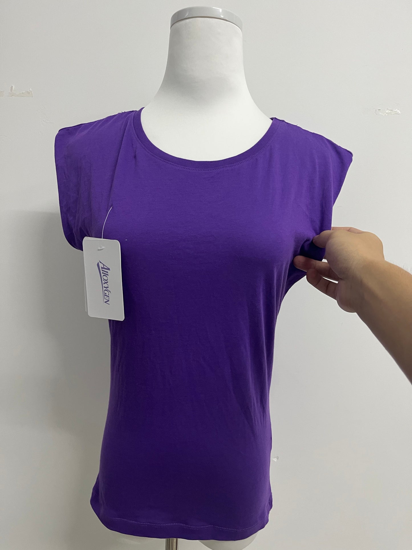 AllOXYGEN T-shirts Cotton Polyester Short Sleeve T-Shirt Classic