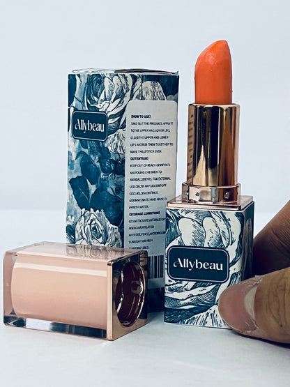 Allybeau Attractive Lipstick for Women  Long Lasting Satin Lipstick with No Bleed Hydrating Formula