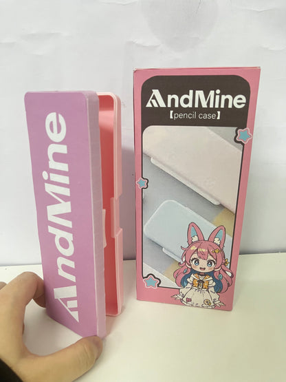 【AndMine Pencil Case】—— Cute & Functional Stationery Storage