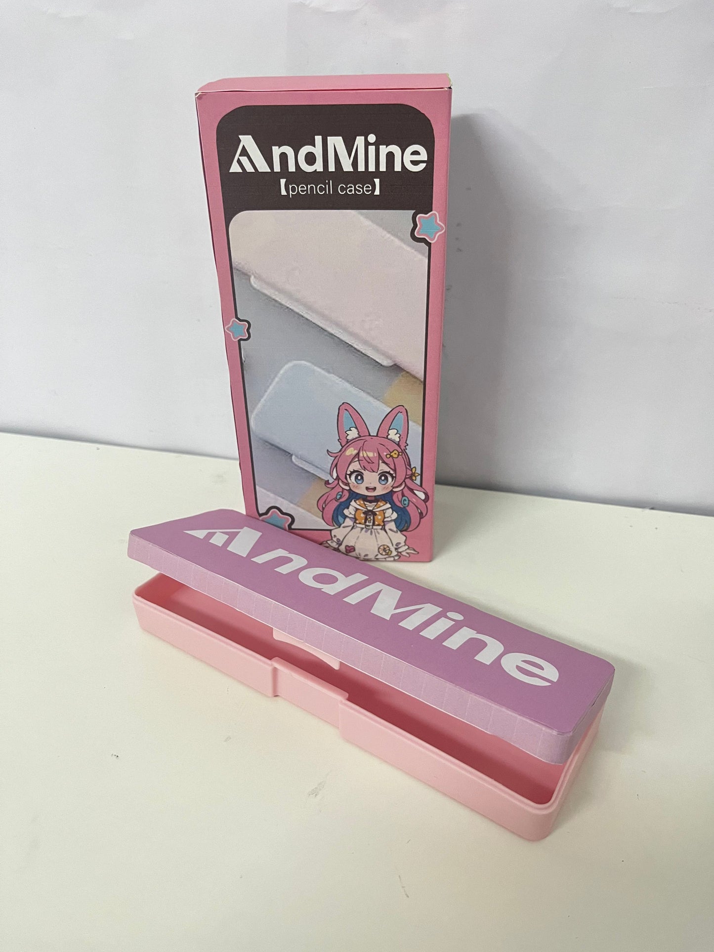 【AndMine Pencil Case】—— Cute & Functional Stationery Storage