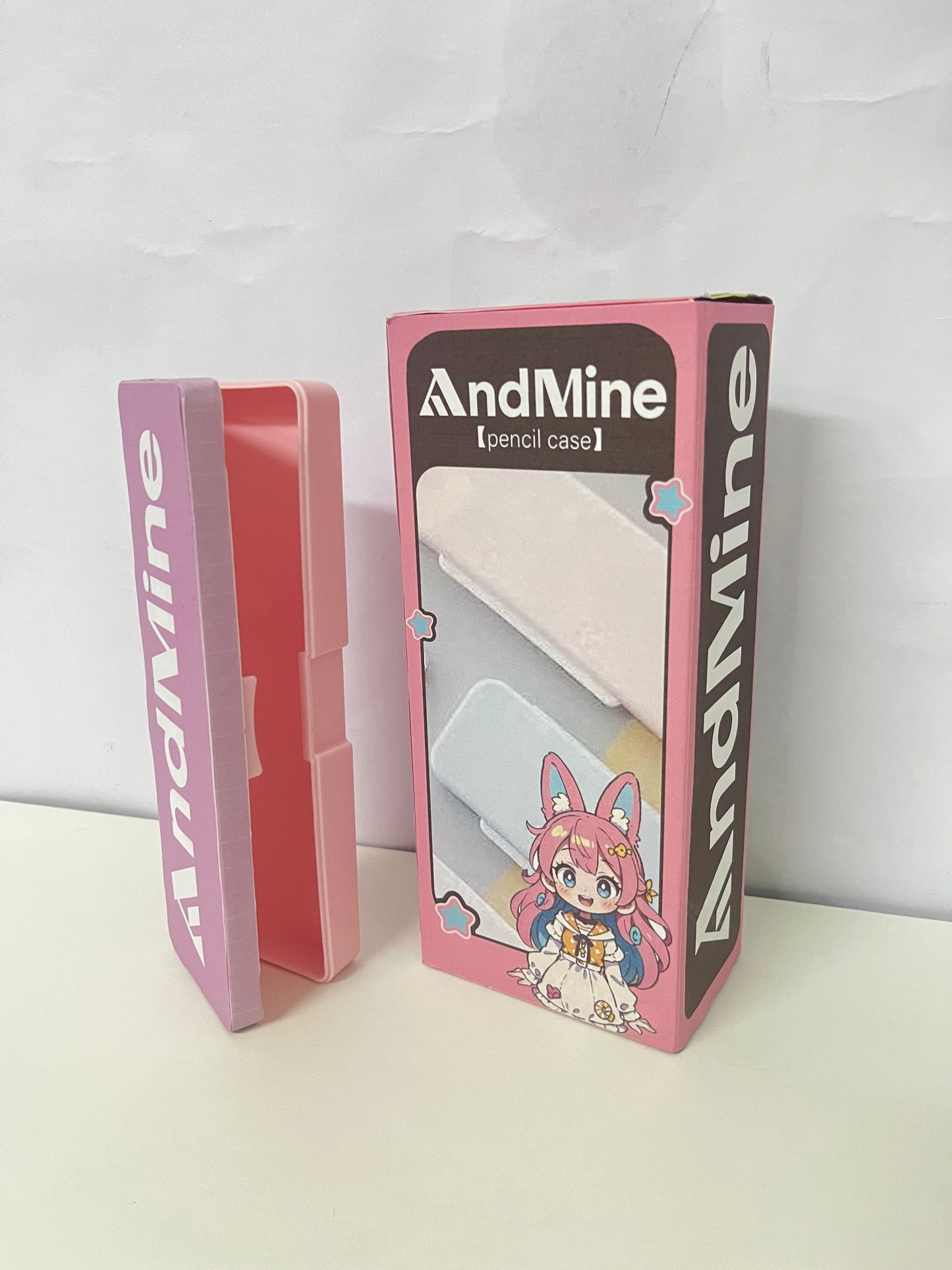 【AndMine Pencil Case】—— Cute & Functional Stationery Storage