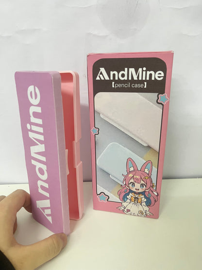【AndMine Pencil Case】—— Cute & Functional Stationery Storage