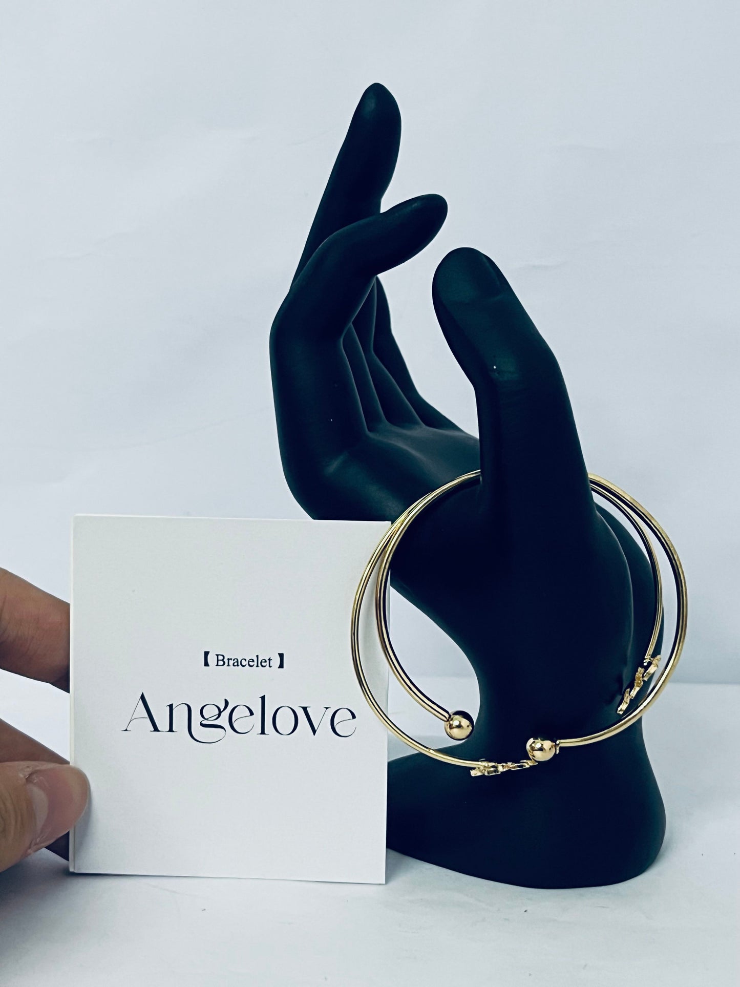 Angelove Simple Lines Cross Opening Bracelet Waterproof Fashion Jewelry Attractive Women Accessories Decoration Luxury Trendy Best For Gift