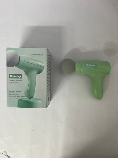 Anglenvy Mini Massage Gun, Portable Muscle Massager for Muscle Relief, Low Noise, Perfect for Post-Workout Recovery, Home & Office Use
