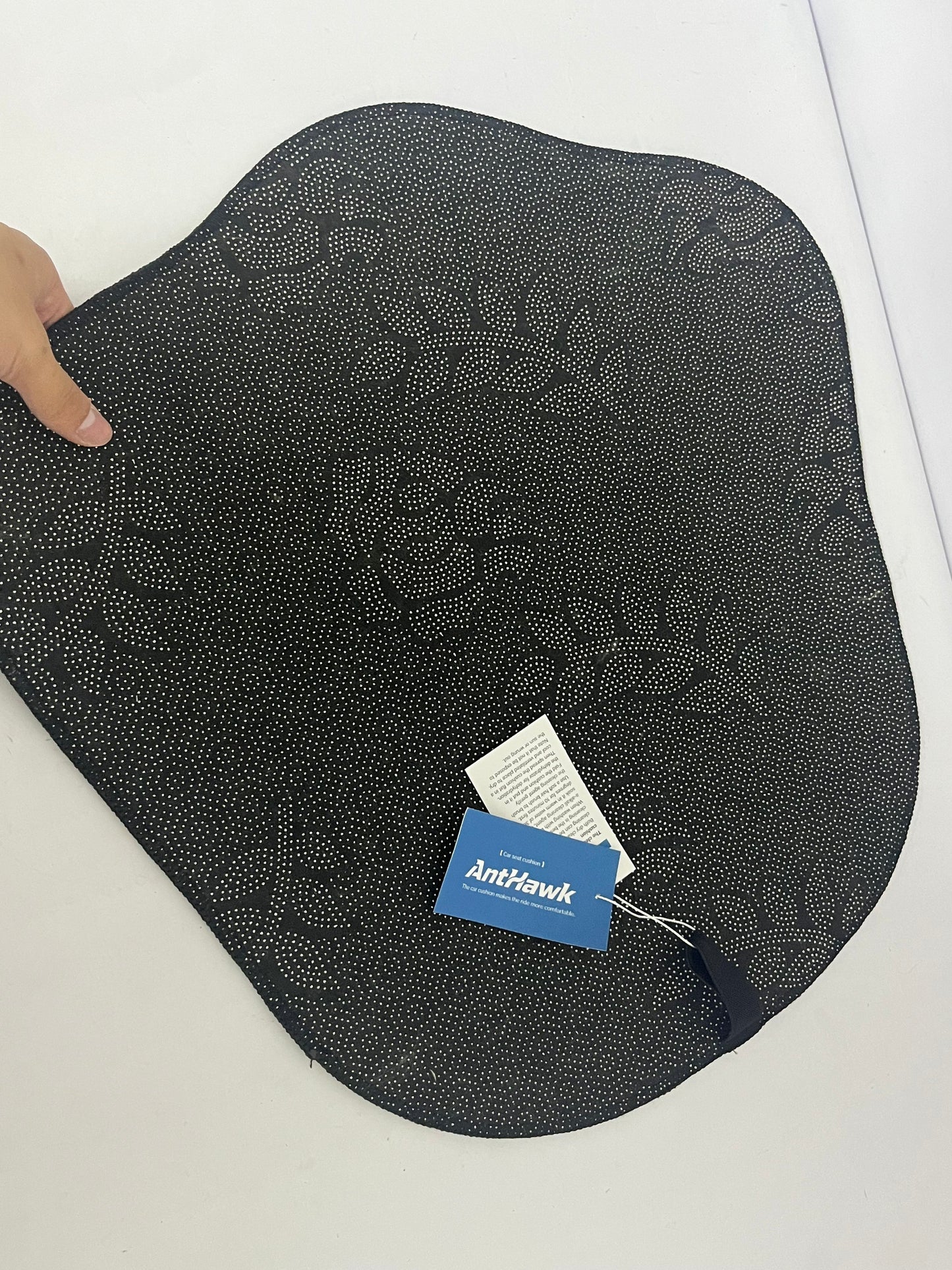 AntHawk Car Seat Pad, Heart-Shaped Anti-Slip & Stain-Resistant Seat Protector, Easy to Clean & Store, Stylish Interior Accessory for All Car Models