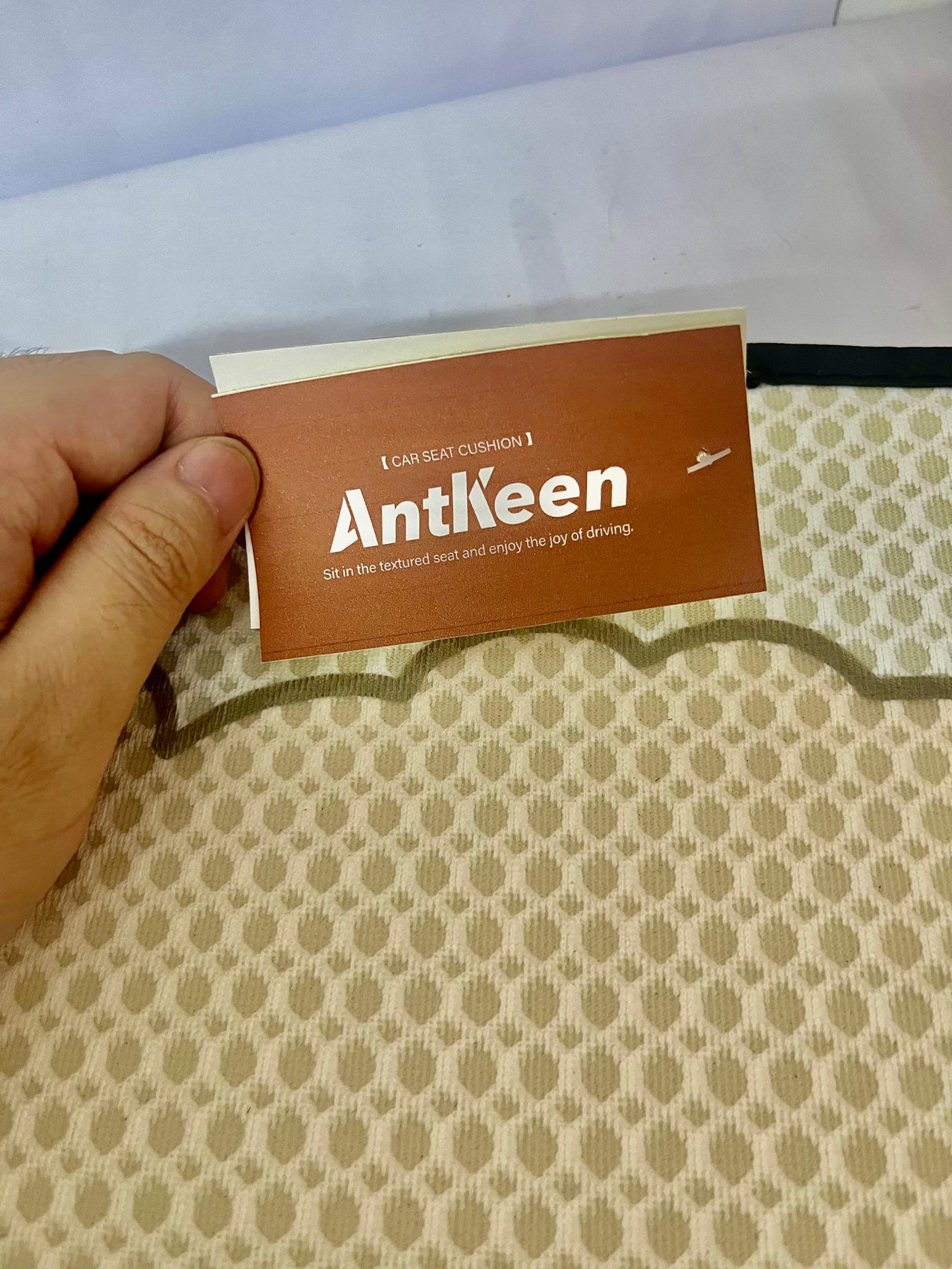 AntKeen Ice Silk Car Seat Cushion Ventilated Breathable Comfortable Car Seat Pad Cooling Bottom Seat Cover