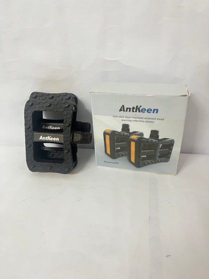 AntKeen Bike Pedals 9/16" Lightweight Non-Slip Bicycle Platform Pedals - Fits Most Adult Bikes & Mountain Bikes &MTB, Durable and Slip-Resistant Design