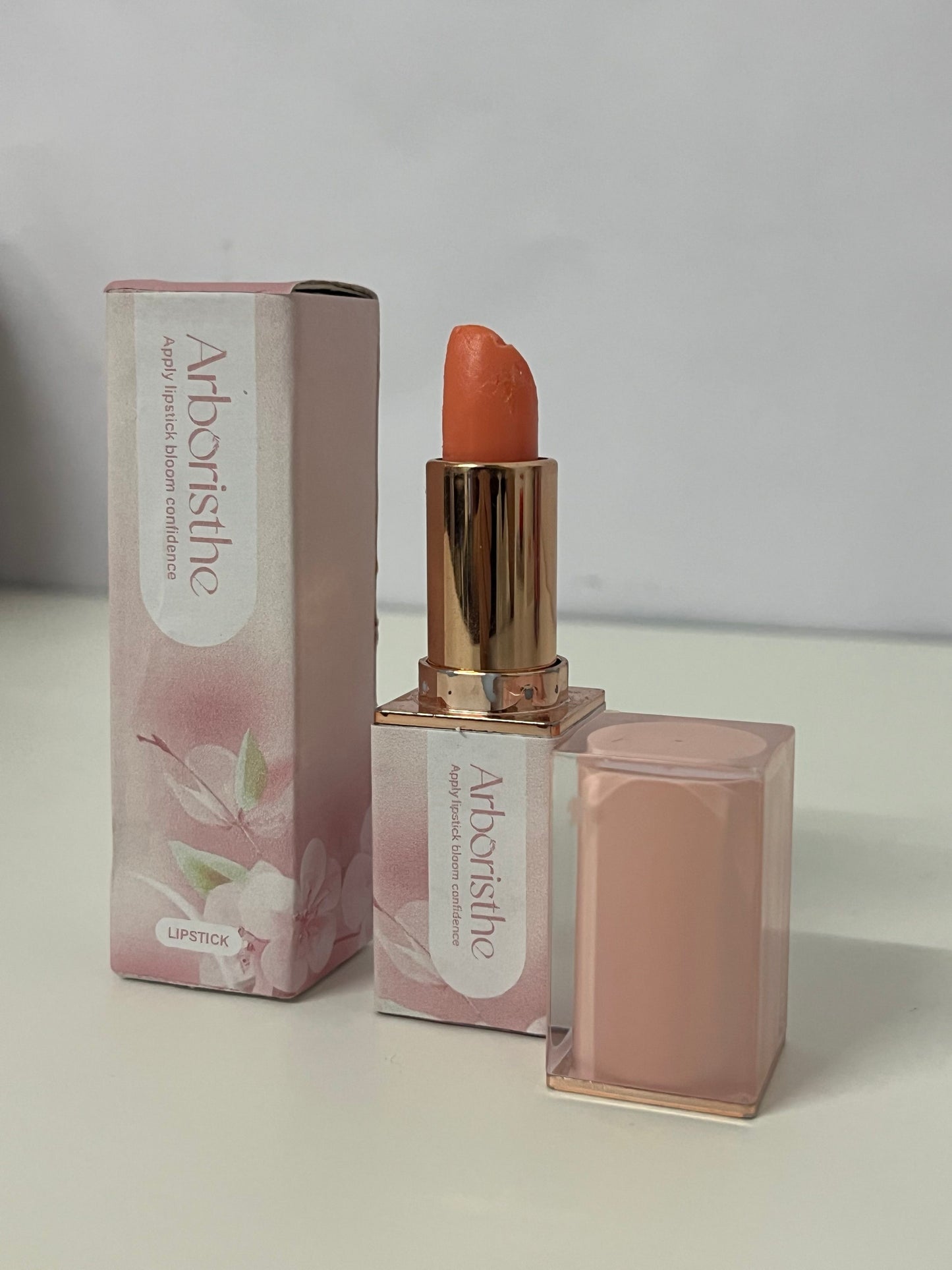 [Arboristhe Lipsticks]-Soft Pink Square Tube Lipstick - Daily Commute No-Makeup Lipstick