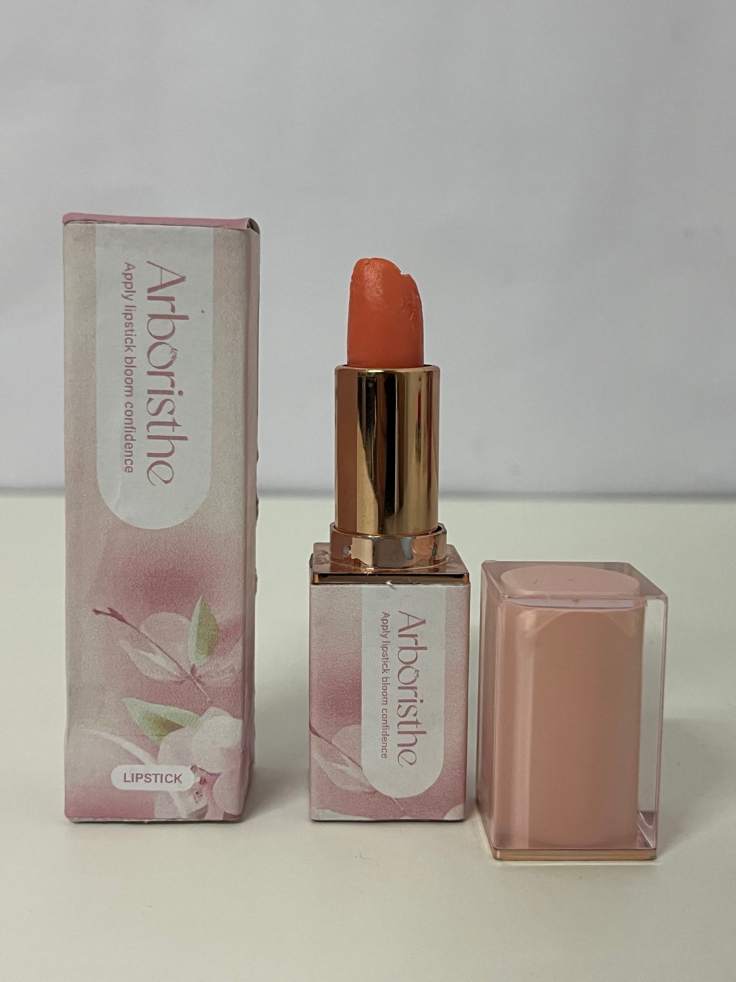 [Arboristhe Lipsticks]-Soft Pink Square Tube Lipstick - Daily Commute No-Makeup Lipstick