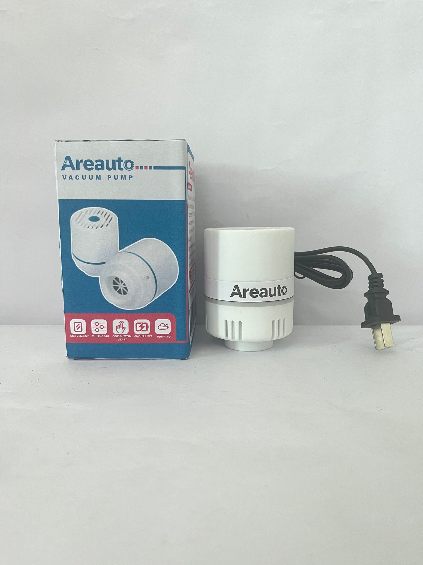 Areauto Electric Pump for Vacuum Bags, Compression Bag Pump for Vacuuming Clothing, Quilts, Portable Storage Bag Pump