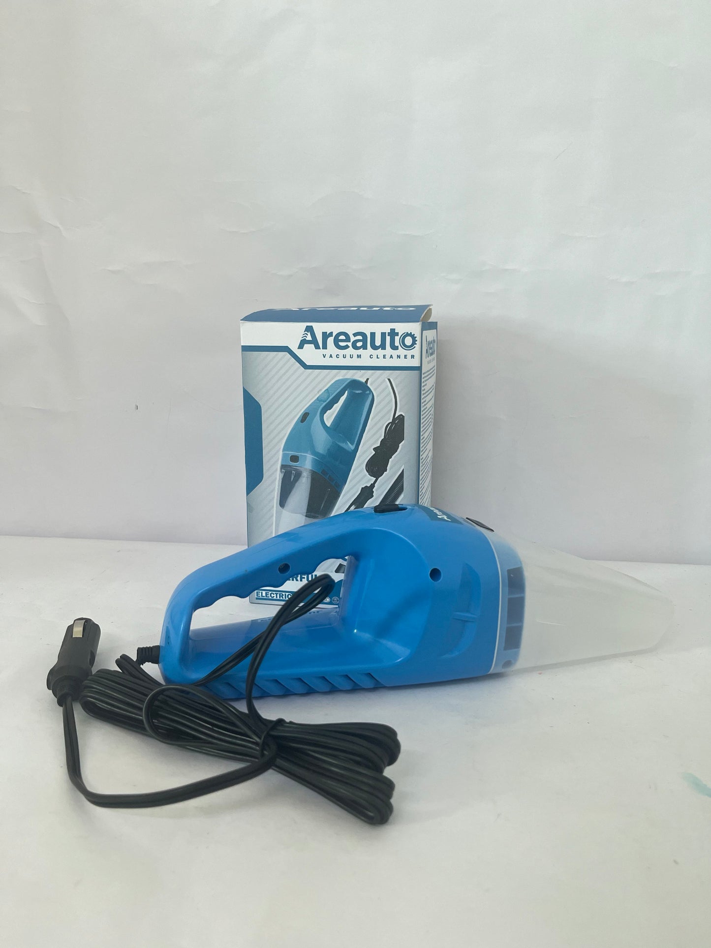 Areauto Compact Hand Vacuum with Crevice Attachment and Reusable Washable Filter for Swift Cleaning