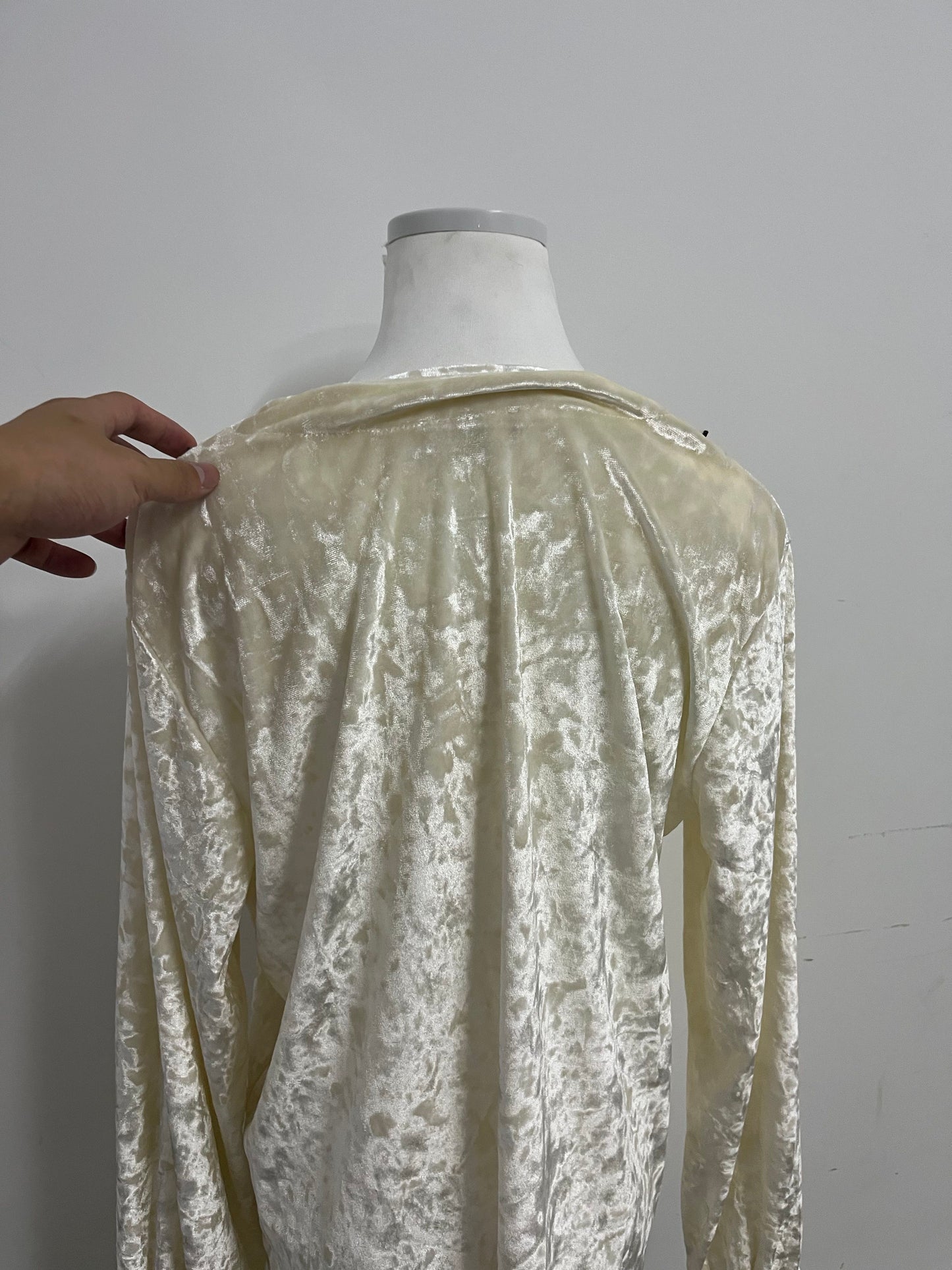 Areluck Velvet French Retro Pajama Top - Create a Light Luxury Home Ritual for You