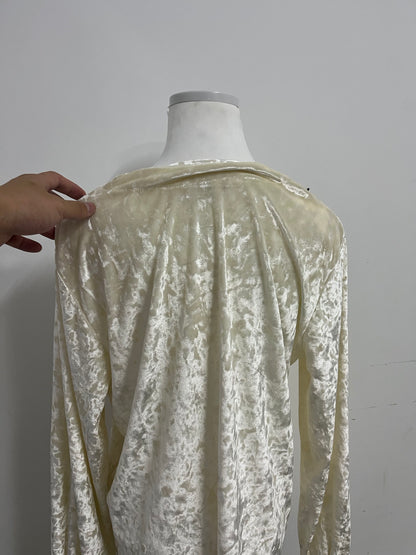 Areluck Velvet French Retro Pajama Top - Create a Light Luxury Home Ritual for You