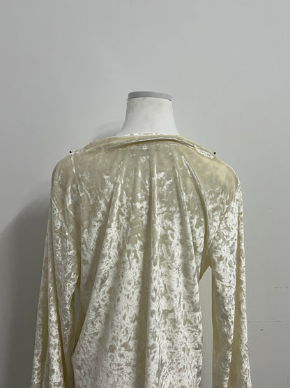 Areluck Velvet French Retro Pajama Top - Create a Light Luxury Home Ritual for You
