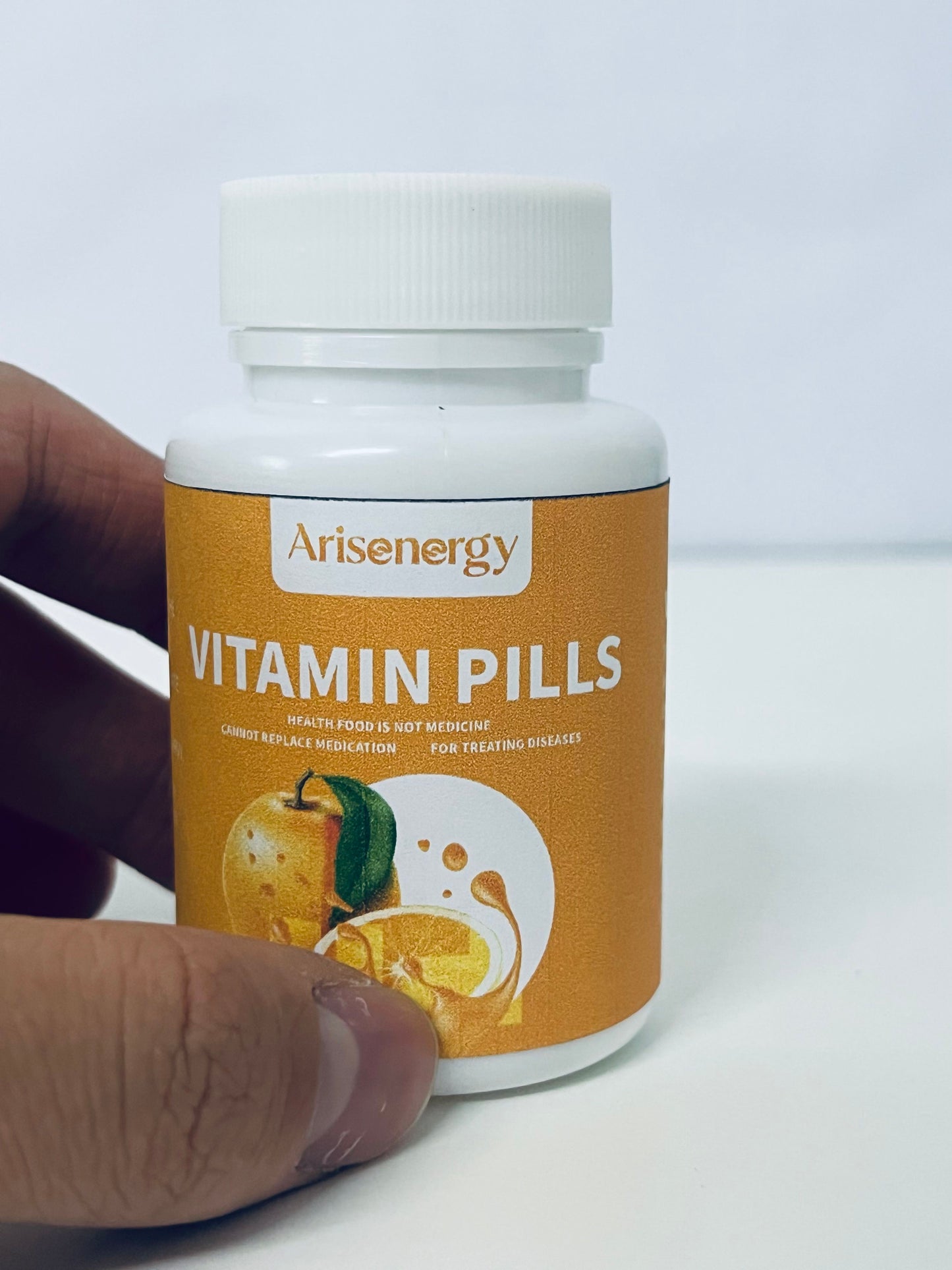 Arisenergy Vitamin Pills: Orange-Flavored Vitamin Pills A Light-Burden Option for Daily Nutritional Supplementation