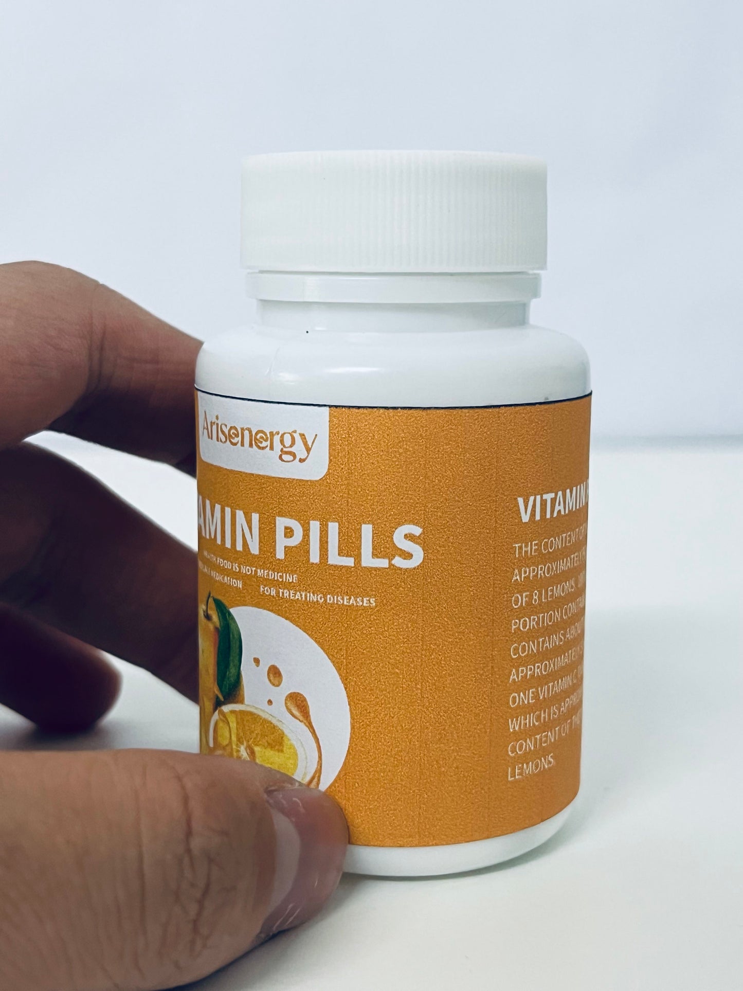 Arisenergy Vitamin Pills: Orange-Flavored Vitamin Pills A Light-Burden Option for Daily Nutritional Supplementation