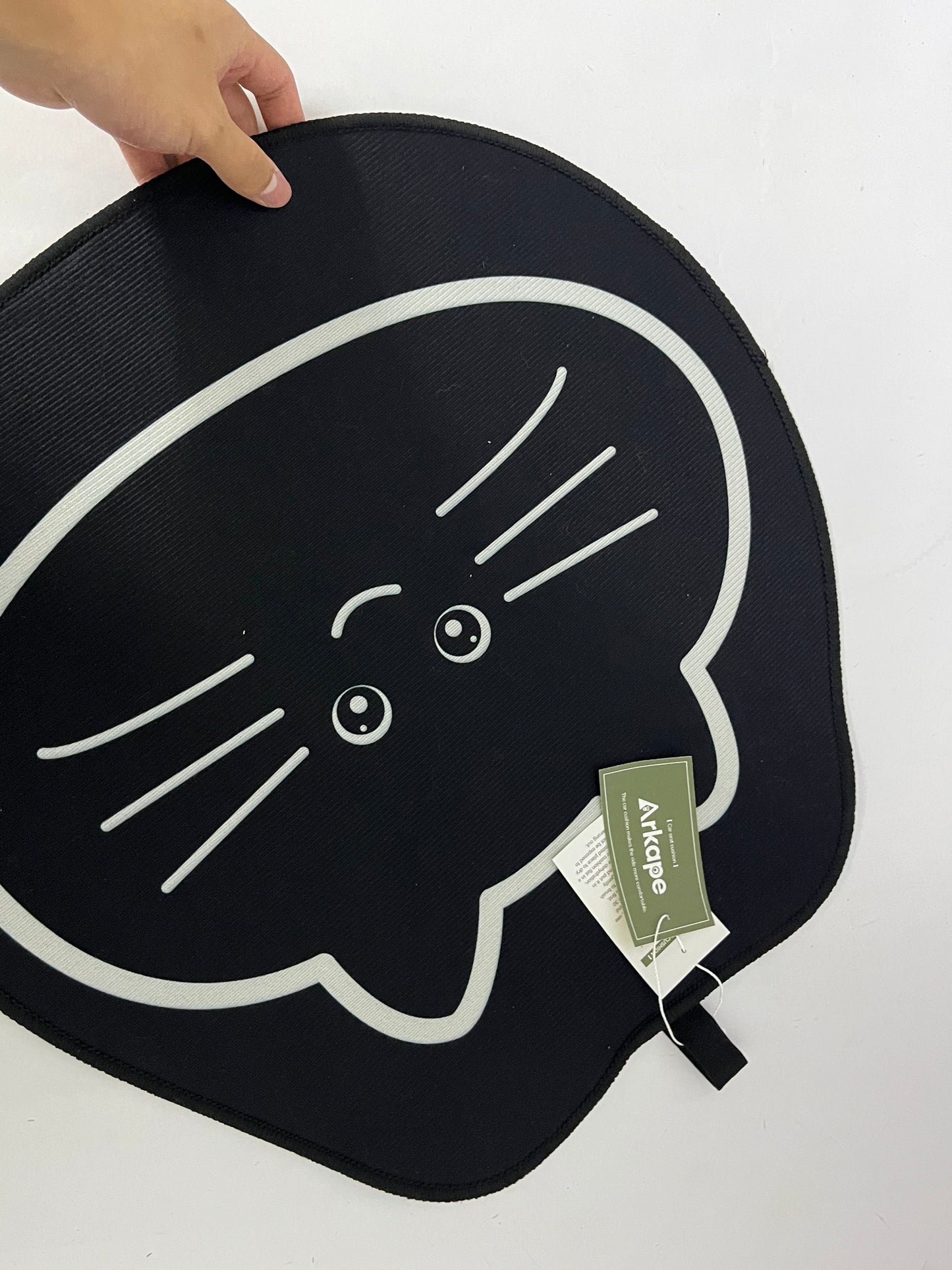 Arkape Vehicle seat cushions Cute Cat Car Seat Cushion Comfortable & Breathable Fun & Aesthetic A Warm Accent for Car Interior