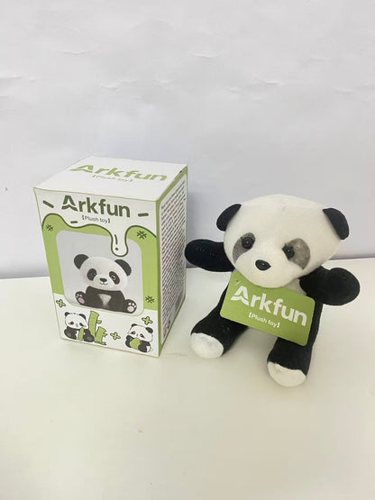 Arkfun Cute Panda Plush Toy, Adorable Healing Stuffed Animal, High-Quality Skin-Friendly Material, Companion Gift for All Ages