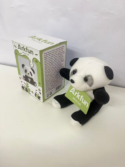 Arkfun Cute Panda Plush Toy, Adorable Healing Stuffed Animal, High-Quality Skin-Friendly Material, Companion Gift for All Ages