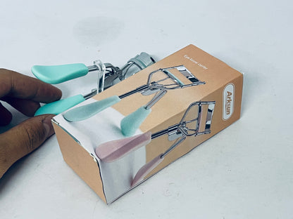 Arksun Eyelash Curler with Mint Green Handle - Professional Lash Curling Tool for Natural, Long-Lasting Curls