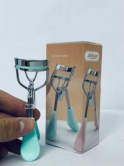 Arksun Eyelash Curler with Mint Green Handle - Professional Lash Curling Tool for Natural, Long-Lasting Curls