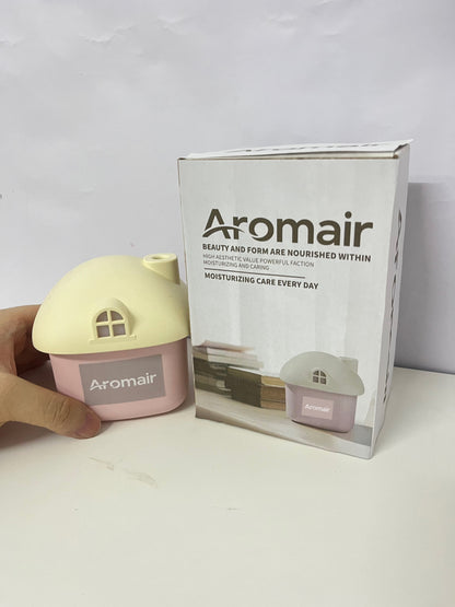 Aromair Portable Mini Humidifier, 300ml Small Cool Mist Humidifier, Personal Desktop Humidifiers for Baby Bedroom Travel Office Home