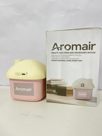 Aromair Portable Mini Humidifier, 300ml Small Cool Mist Humidifier, Personal Desktop Humidifiers for Baby Bedroom Travel Office Home