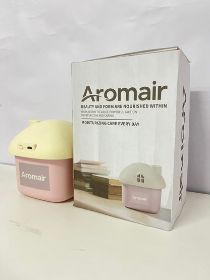 Aromair Portable Mini Humidifier, 300ml Small Cool Mist Humidifier, Personal Desktop Humidifiers for Baby Bedroom Travel Office Home